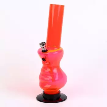 Бонг курительный, большой, h=26 см, «Силуэт», акриловый