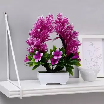 Бонсай "Цветочная арка" 10,5х25 см, микс