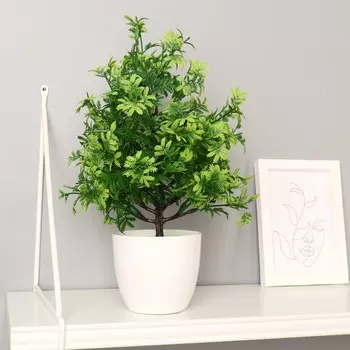 Искусственный цветок в горшке «Колючник», 935 см