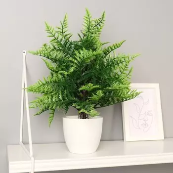 Искусственный цветок в горшке «Морковник», 930 см