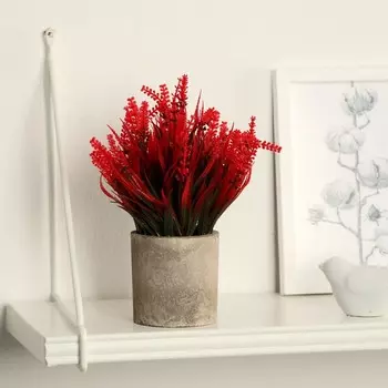 Искусственный цветок в горшке «Лаванда куст», 7.519 см, МИКС