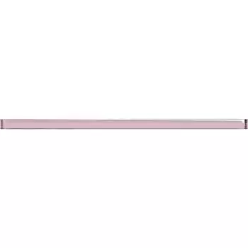 Бордюр Universal Glass розовый 3x75