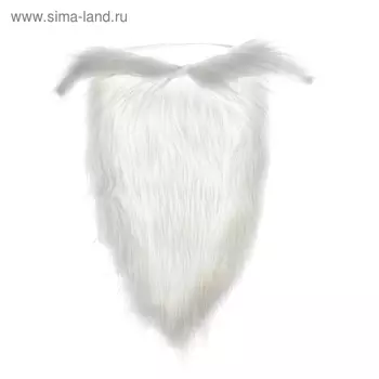 Борода на резинке, размер: 30 24 см