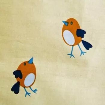 Бортик в кроватку «Ферма», размер 120×35 см-2 шт, 60×35 см-2 шт, голубой