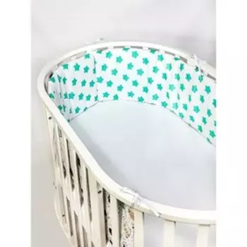 Бортик в кроватку «Космос», 4 предмета