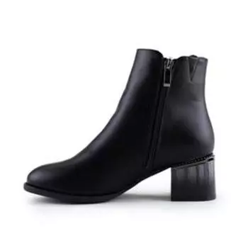 Ботильоны женские, цвет чёрный, размер 36