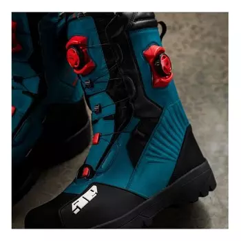 Ботинки 509 Raid Double Boa, с утеплителем, серые, зеленые, размер 45