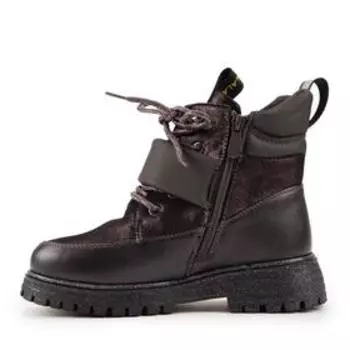 Дутики детские, цвет бронзовый, размер 33