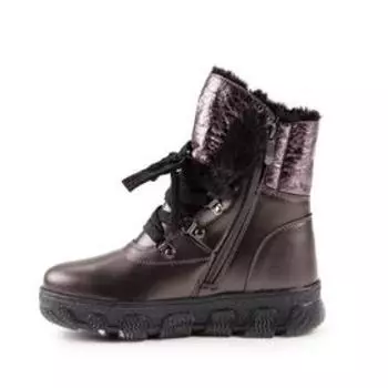 Ботинки, цвет бронзовый, размер 36