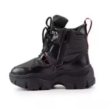 Ботинки, цвет чёрный, размер 35