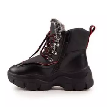 Ботинки зимние, цвет чёрный, размер 37