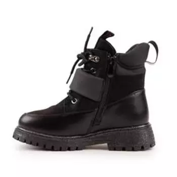 Ботинки, цвет чёрный, размер 37