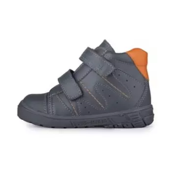 Ботинки детские, размер 21, цвет серый