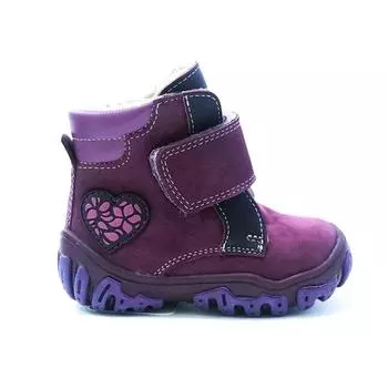 Ботинки детские, размер 22, цвет ежевика
