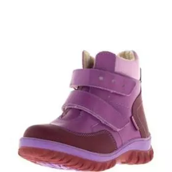 Ботинки детские, размер 24, цвет лиловый