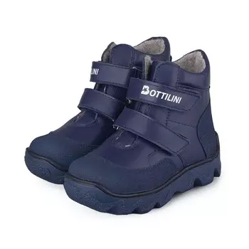 Ботинки детские, размер 29, цвет тёмно-синий