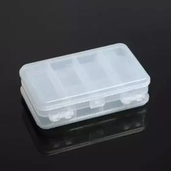 Органайзер для хранения двухсторонний, 14,59,54,5 см, 10 ячеек, прозрачный