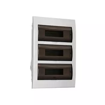 Бокс IEK ЩРВ-П-36, (MKP12-V-36-40-05), встраиваемый, пластик, IP40, на 36 мод.