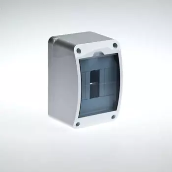 Бокс Рувинил 68304 ОП 4мод, IP40, белый-прозрачный