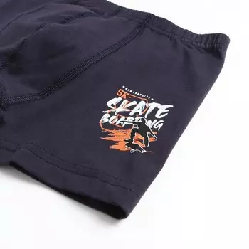 Боксеры для мальчика, цвет синий, рост 110-122 см