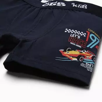 Боксеры для мальчика, цвет тёмно-синий, рост 110-116 см