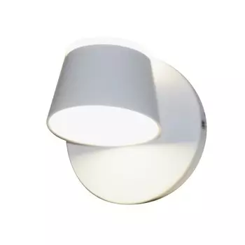 Бра, 10Вт, LED, 12x12x10 см, цвет белый