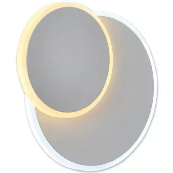 Бра, 13Вт, LED, 21x17x6 см, цвет белый