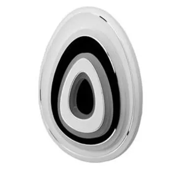 Бра 1472/1 LED 34Вт 3000-6000К бело-черный 23х24 см