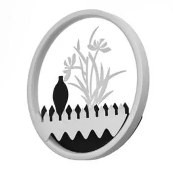 Бра 1491/1 LED 18Вт 4000К 24х24 см белый 28х28м