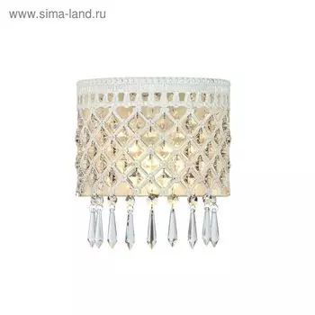 Бра 1578-1W Rabat 1xE14, 40W белый 20,5x15x29 см