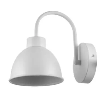 Бра 1669/1WT E27 40Вт белый 15х22,5х21 см