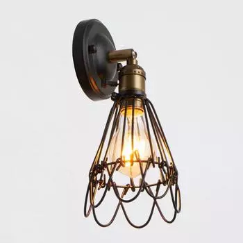 Бра 1952/1w E27 40 Вт черный