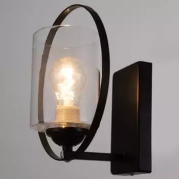 Бра 2069/1 E27 40Вт черный 13х20х22 см