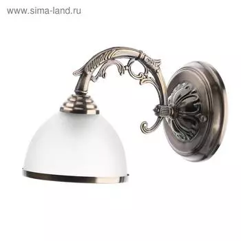 Бра 20727/1 1х40Вт Е27, античная бронза, 29х15х20 см