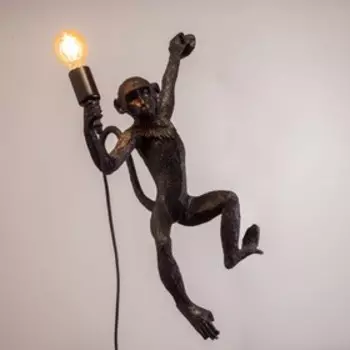 Бра 2133/1BK E27 40Вт черный 34х65 см