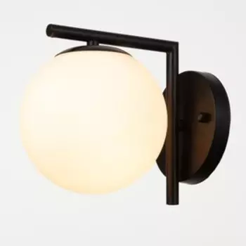 Бра 2494/1BK E27 40Вт черный 15х18 см