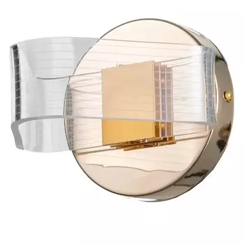 Бра 2506/1 LED 6Вт 4000К золото 15х7 см