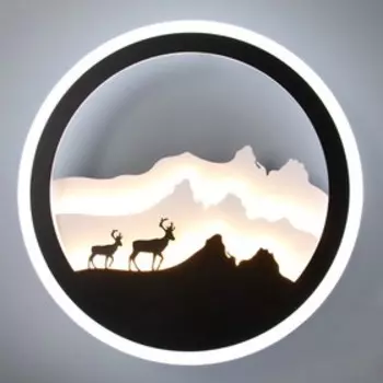 Бра 2522/1 LED 15Вт 4000К белый 24х24 см