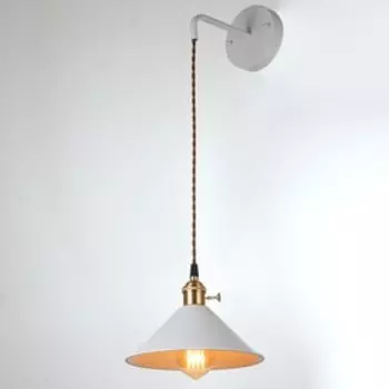 Бра "Алтис" E27 40Вт белый 20,5х13-40 см