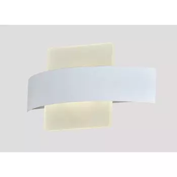 Бра, 4Вт, 4,5x24x12 см, цвет белый