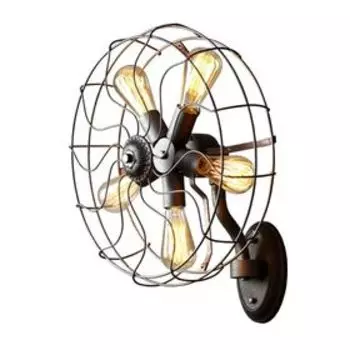 Бра 5001/01 AP-5 "Cottero" 5x40W E27 серый 45x27x48 см