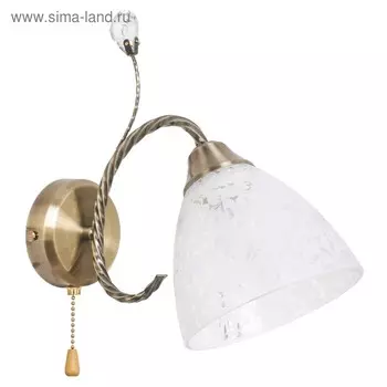 Бра 50391/1wAB WT, 60Вт E27, цвет античная бронза