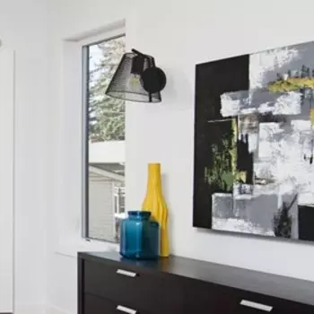 Бра, 60Вт, E27, 27x20x22 см, цвет чёрный