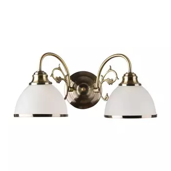 Бра, 60Вт, E27, x40x25 см, цвет античная бронза