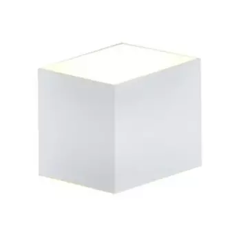 Бра, 6Вт, LED, 17x17x9 см, цвет белый