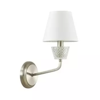 Бра Abigail, 40Вт E14, цвет серебро