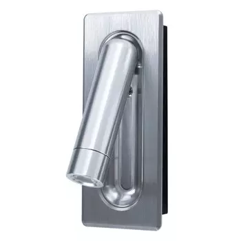 Бра ADHIL, 3Вт LED, 3000К, 160лм, цвет серебро