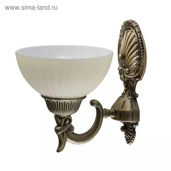 Бра «Афродита» 1x60W Е27 античная бронза 26x18x22см