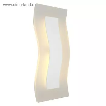 Бра AGATA LED, 1x10W белый 15x6x30 см