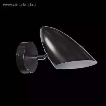 Бра Aida 1x40Вт E14, чёрный 18,9x9,4x19 см
